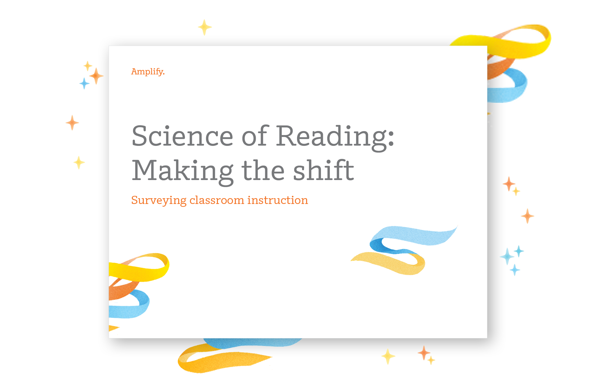 Amplify Science of Reading eBook
